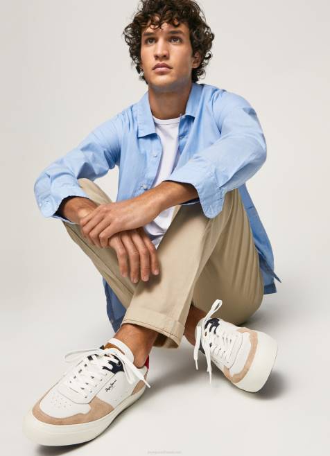 pepe_jeans_yogi_street_nahkaiset_lenkkarit_miehet_rusketus_tb001170.jpg Pepe Jeans yogi street -nahkaiset lenkkarit miehet rusketus TB001170 - Image 1
