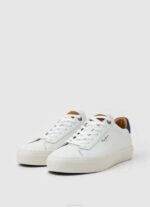 Pepe Jeans yogin alkuperäiset nahkalenkkarit miehet valkoinen TB001186 - Image 4